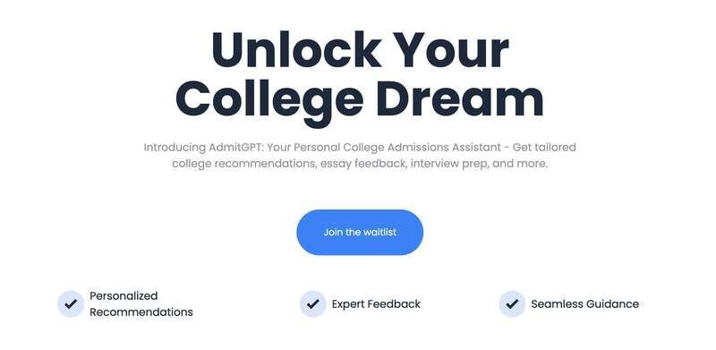 AI-Powered College Admissions Platforms