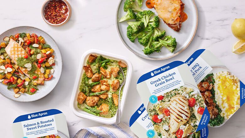 Chef-Crafted Non-Frozen Ready Meals : Blue Apron Prepared & Ready Meals