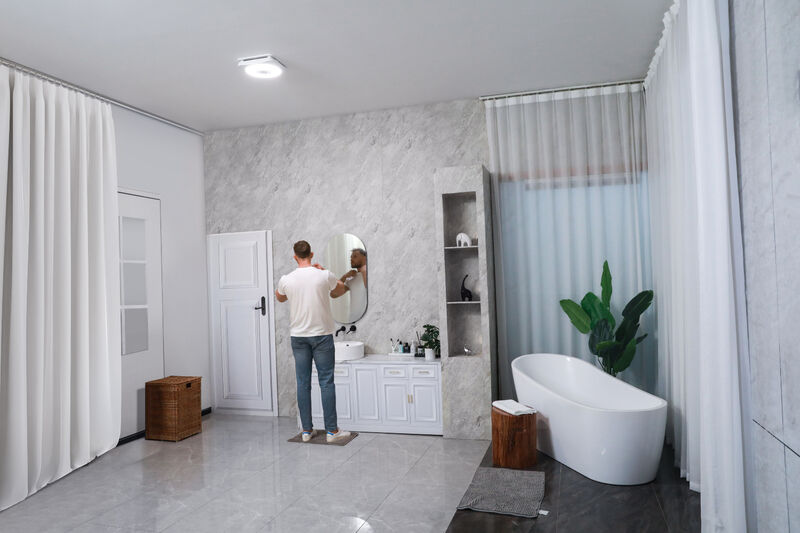 Speaker-Integrated Bathroom Fans