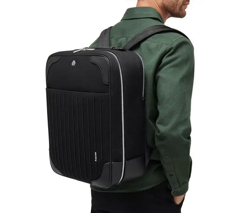 Suitcase-Inspired Traveler Backpacks : RIMOWA Travel Backpack