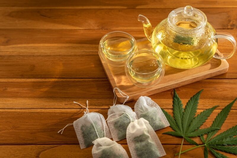 Wellness-Promoting Cannabis Teas