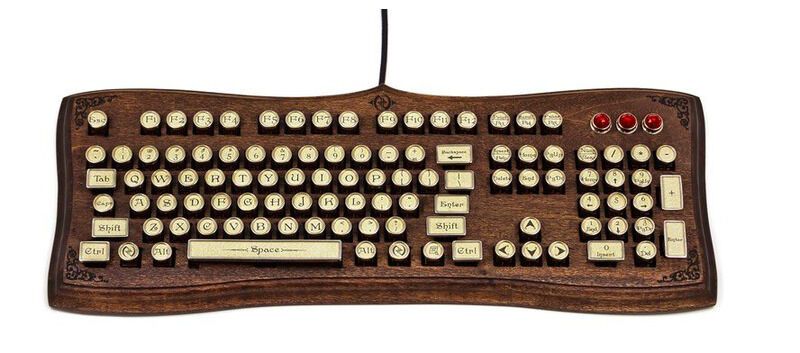 Victorian-Inspired USB Keyboards