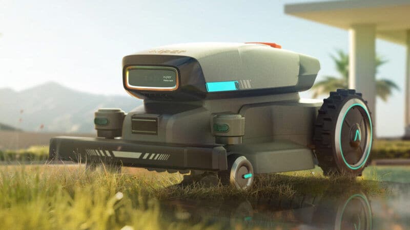 Virtual Boundary Robot Lawnmowers