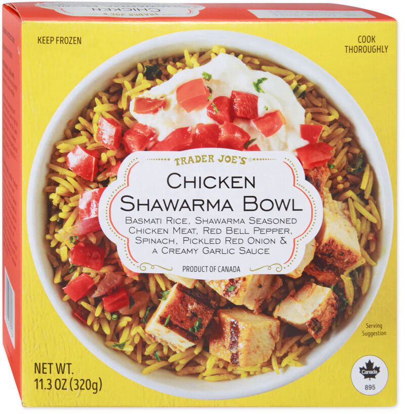 Microwavable Shawarma Bowls