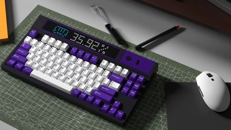 Dot-Matrix Display Keyboards