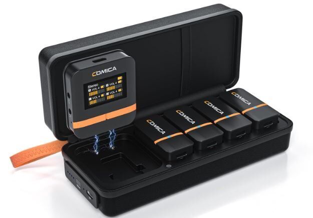 Quad-Transmitter Microphone Systems