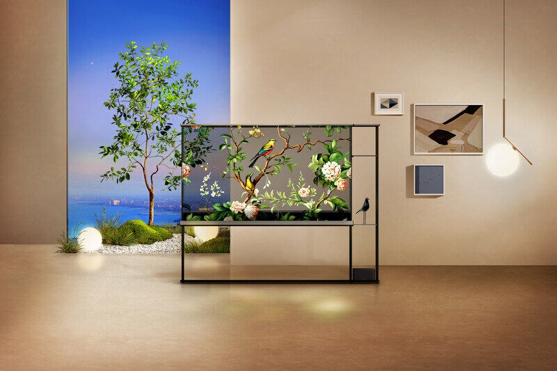 Wireless Transparent Oled TVs