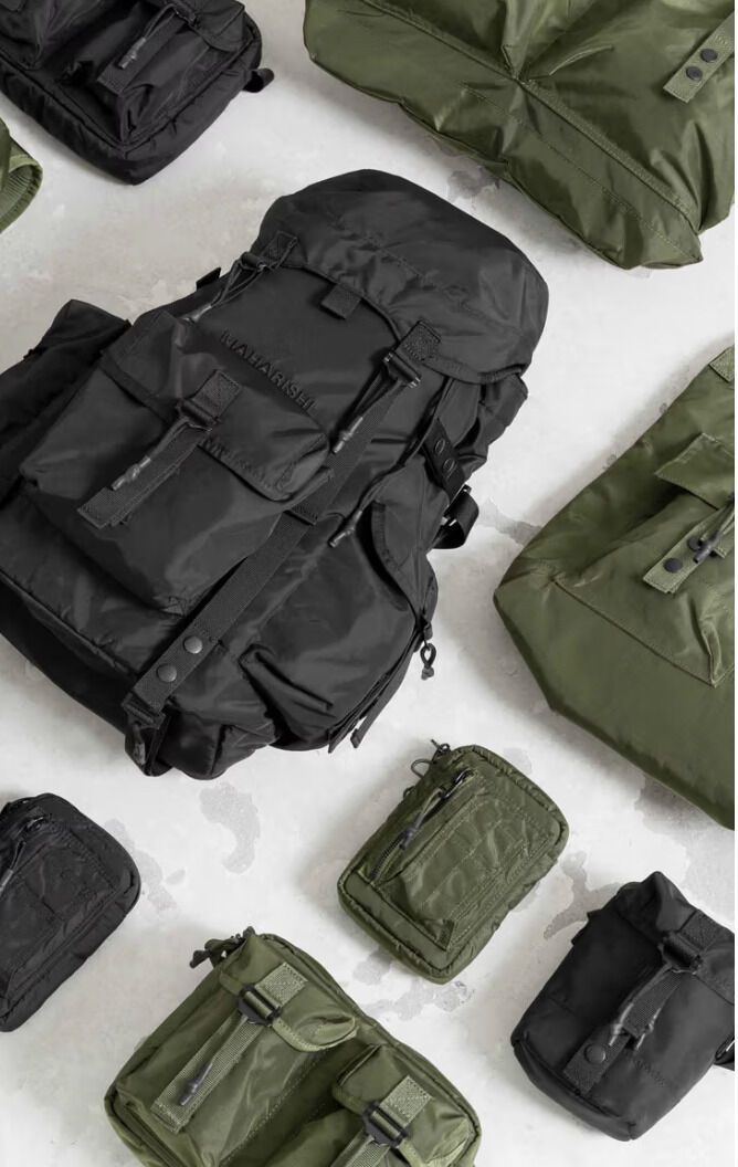 Militaristic Winter-Ready Bag Capsules
