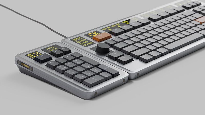 Multifunctional OLED Keyboards
