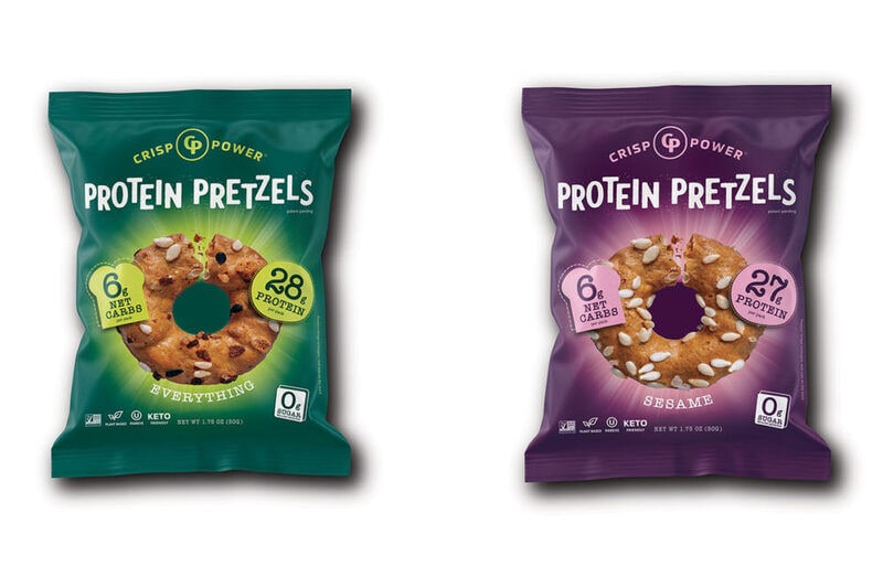 Crispy Protein Pretzels