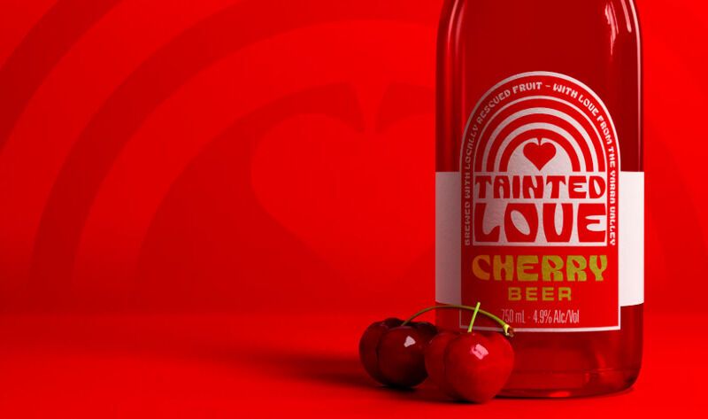 Refreshing Cherry Beer Labels