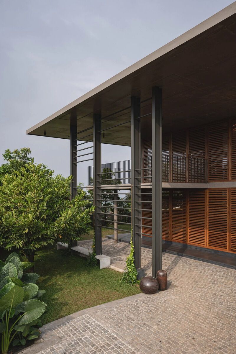 Wooden Louvres Family Homes
