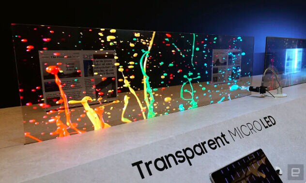 Transparent Television Screens