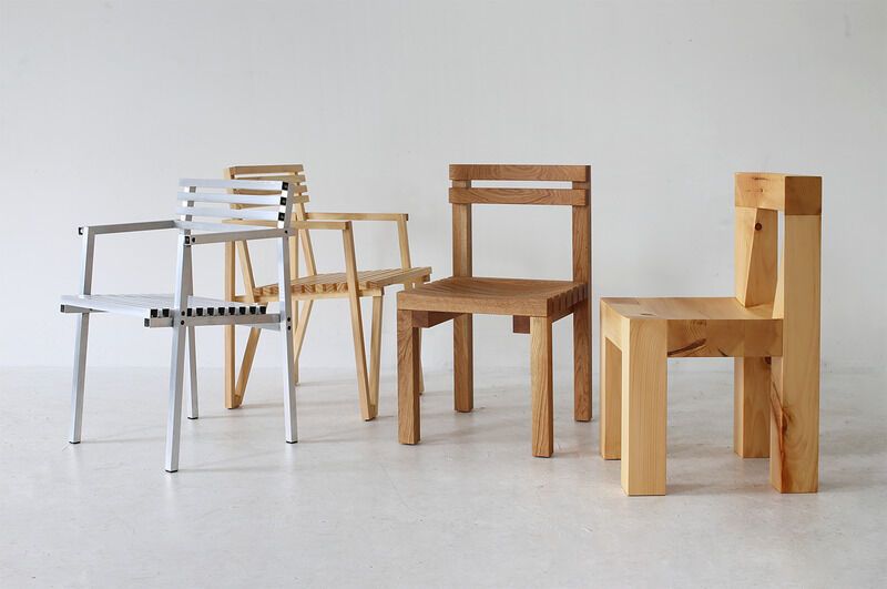 Single Material Minimal Chairs