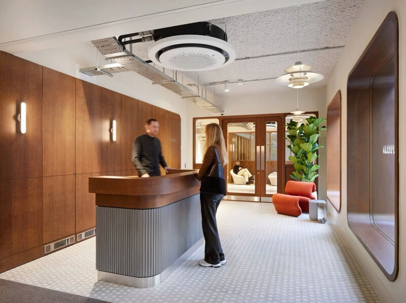 70s-Inspired Interior Office Renovations