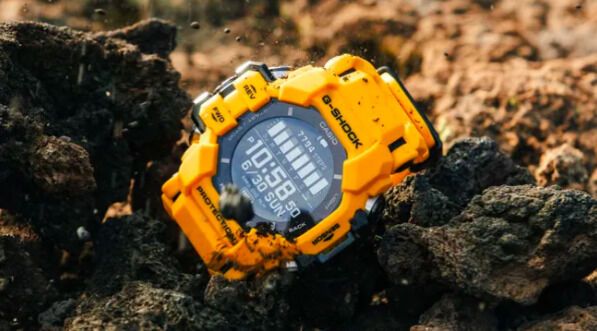 Chunky Yellow Outdoor Watches