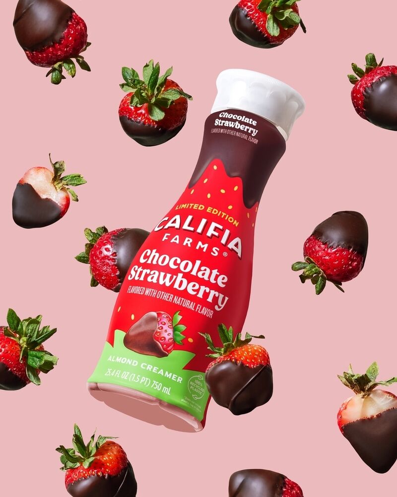 Dairy-Free Chocolate Berry Creamers