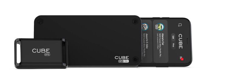 GPS-Tracking Cubes