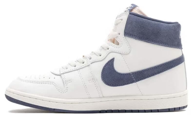 Muted Blue Hi-Cut Sneakers