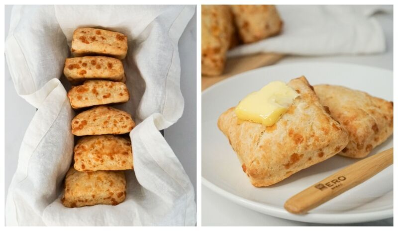 High Protein Cheddar Biscuits