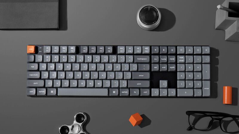 Full-Size Low-Latency Keyboards