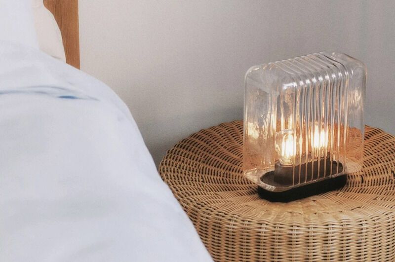 Retro-Tinged Compact Lamps