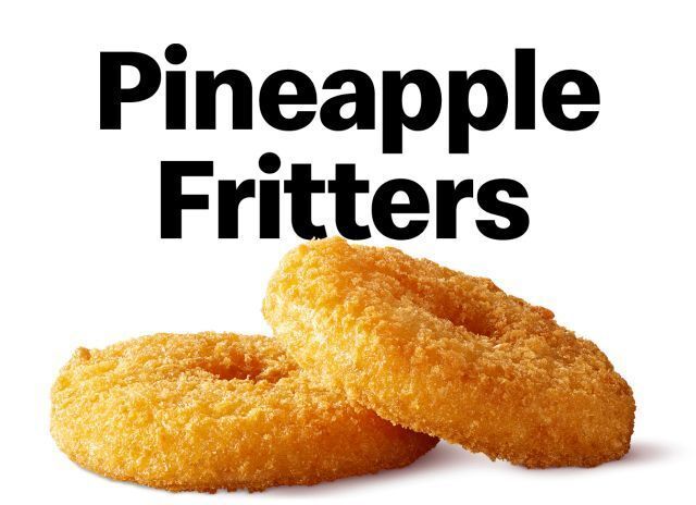 Fried QSR Pineapple Fritters