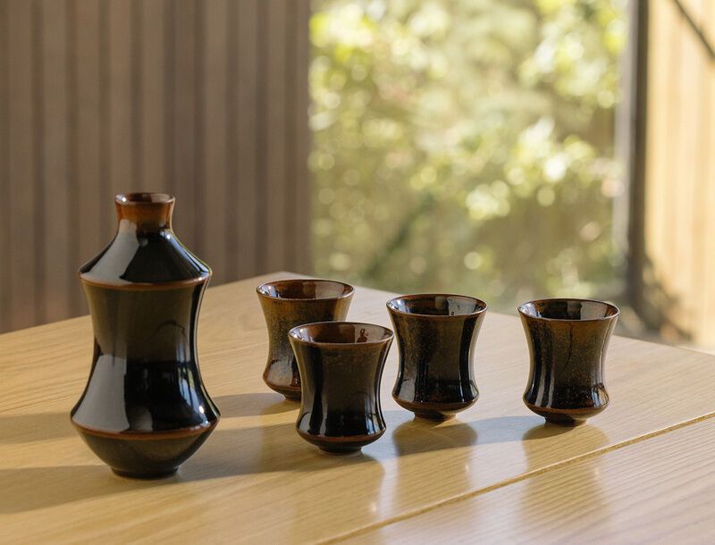Ceramic Contemporary Sake Sets