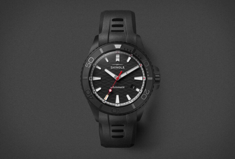 Blacked-Out Ceramic Timepieces
