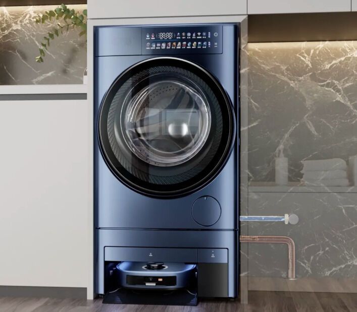 Compact Washer-Dryer Robots