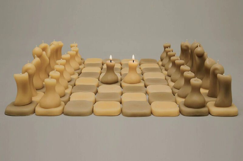 Eco-Friendly Beeswax Chess Sets