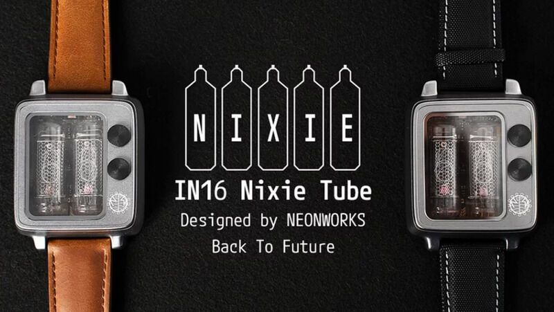 Nostalgic Nixie Tube Timepieces