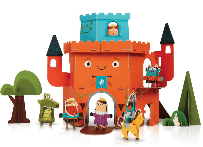 Buildable Paper Playsets