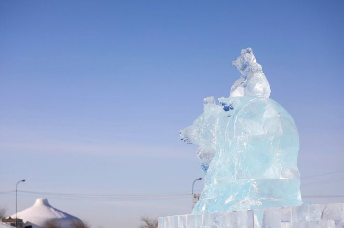 Winter Ice Sculpture Festivals