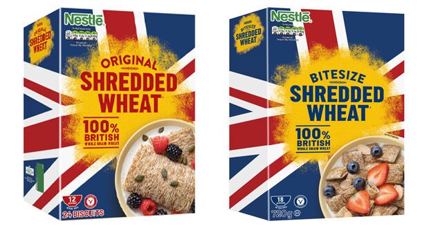 Patriotic British Cereal Packaging
