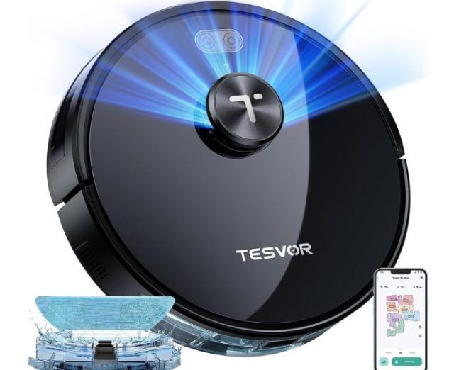 High-Power Three-in-One Robot Vacuums