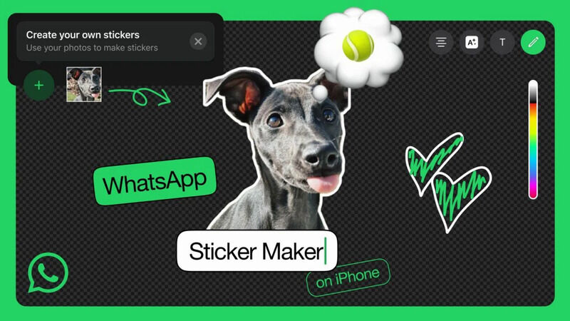 Social Sticker-Making Features