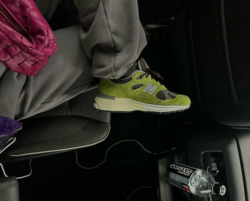 Deep Green Collaborative Sneakers