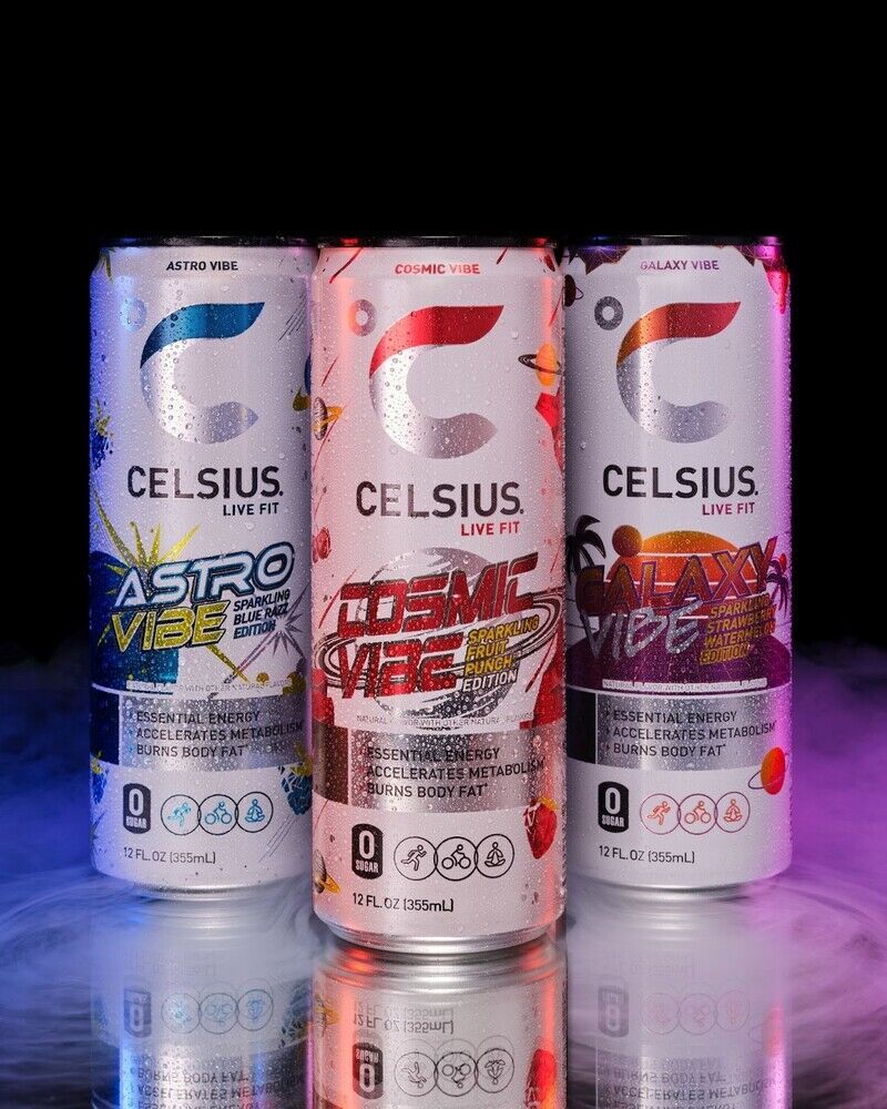 Outer Space-Inspired Energy Drinks