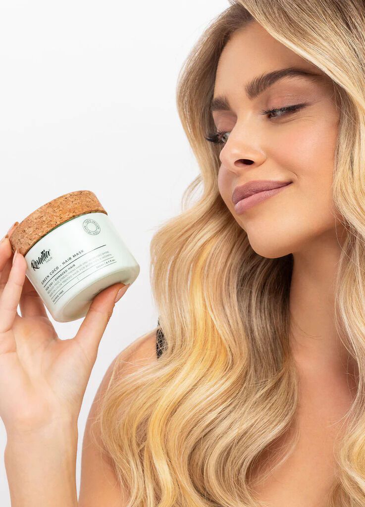 Coconut Oil-Infused Hair Masks