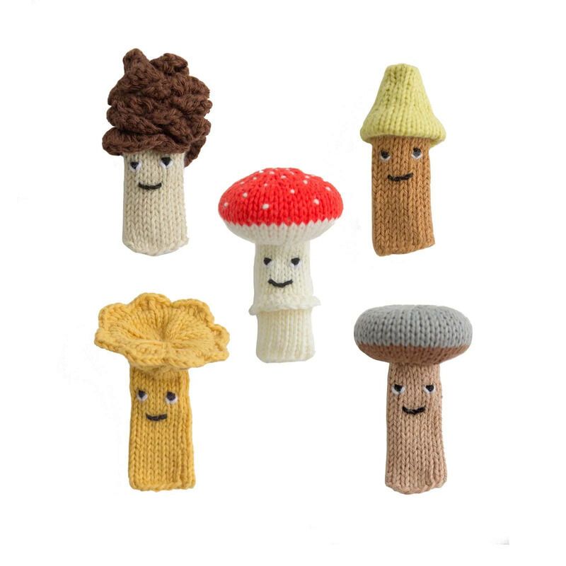 Hand-Knit Finger Puppets