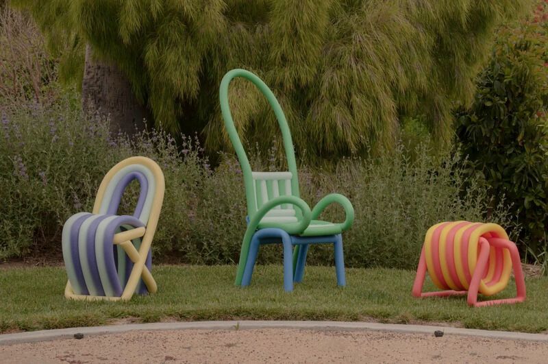 Pool Noodle-Inspired Furniture