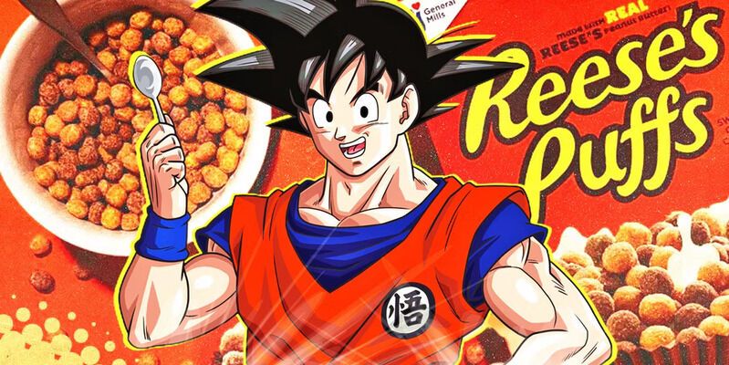 Anime-Themed Cereal Boxes
