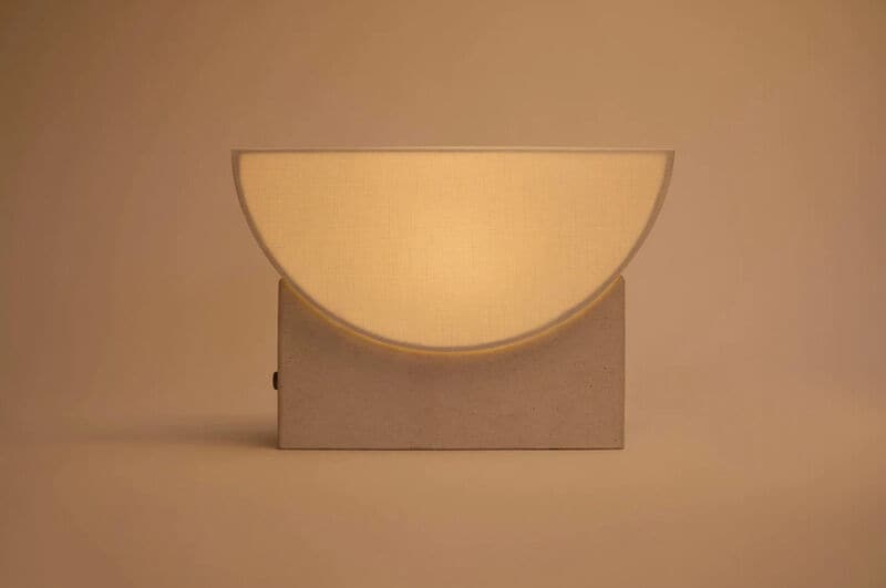 Circular Eco-Friendly Minimal Lamps Main Gallery Image