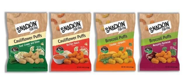 Vegetable-Based Snack Puffs