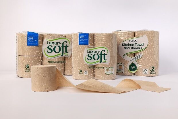 Recycled Cardboard Toilet Papers
