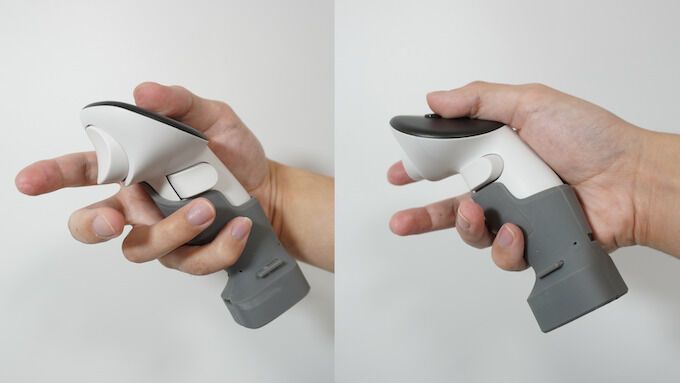 Finger-Tracking VR Controllers