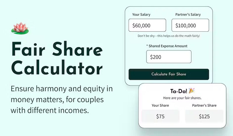 Earnings-Based Relationship Calculator