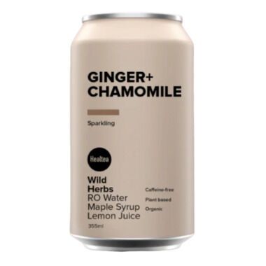 Ginger Chamomile Sparkling Beverages