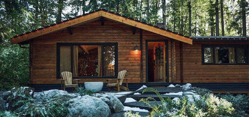 Rustic Contemporary Bunkhouses